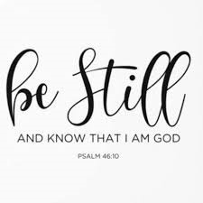 BE STILL